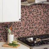 Blujellyfish Bubble Mosaic Tile for Wall Backsplash Kitchen Bathroom【Pack of 5 Sheets】