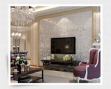 TST Mosaic Collages Silver Vines Flower Pattern Home Hotel Deco Art Mosaics