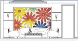 TST Mosaic Collages Candy Color Flowers Patterns Art Mosaic Tiles Colorful Childhood