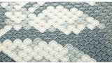TST Mosaic Collages Leaf Pattern Crystal Glass Wall Deco Backsplash Art Mosaic Tiles