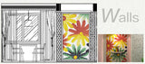 TST Mosaic Collages Candy Color Flowers Patterns Art Mosaic Tiles Colorful Childhood