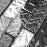 Glass 3D Tiles for Kitchen Bathroom Wall Backsplash Brown Silver Luxury Textured Art Mosaic Interlocking Glass Bricks Accent Tile【Pack of 5 Sheets】