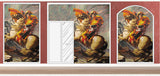 TST Mosaic Murals Famous Picture Napoleon Bonaparte Portrait Painting Victory Art Deco