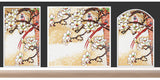 TST Mosaic Murals Long Tail Lucky Birds & Flowers Unique Design Customized Mosaic Picture