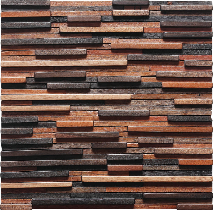 TST  Irregular Tiles Mosaic  Wall Panel Deco Strips Designed Remodeling Tiles