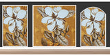 TST Mosaic Mural Big Flower Crystal Glass Hand Made Art Mosaics