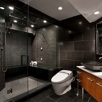 How to Pull Off a Black Bathroom