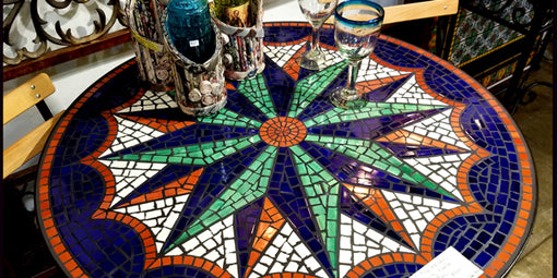 Mosaic table! Made very simple!