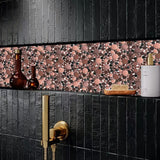 Blujellyfish Bubble Mosaic Tile for Wall Backsplash Kitchen Bathroom【Pack of 5 Sheets】