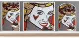 TST Mosaic Murals Famous Picture The Queen's Portrait Abstract Cartoon Figure Art Wall Design